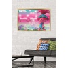 image:imageTrends International DreamWorks Trolls 2  Pop Life Wall Poster 14725 x 22375 Mahogany Framed VersionGold Framed Version