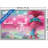 image:imageTrends International DreamWorks Trolls 2  Pop Life Wall Poster 14725 x 22375 Mahogany Framed VersionGray Framed Version