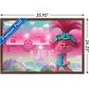 image:imageTrends International DreamWorks Trolls 2  Pop Life Wall Poster 14725 x 22375 Mahogany Framed VersionMahogany Framed Version