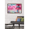 image:imageTrends International DreamWorks Trolls 2  Pop Life Wall Poster 14725 x 22375 Mahogany Framed VersionMahogany Framed Version