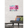 image:imageTrends International DreamWorks Trolls 2  Pop Life Wall Poster 14725 x 22375 Mahogany Framed VersionPremium Poster  Mount Bundle