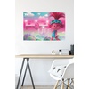image:imageTrends International DreamWorks Trolls 2  Pop Life Wall Poster 14725 x 22375 Mahogany Framed VersionPremium Poster  Mount Bundle