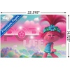 image:imageTrends International DreamWorks Trolls 2  Pop Life Wall Poster 14725 x 22375 Mahogany Framed VersionPremium Unframed Version
