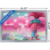 image:imageTrends International DreamWorks Trolls 2  Pop Life Wall Poster 14725 x 22375 Mahogany Framed VersionSilver Framed Version