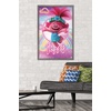 image:imageTrends International DreamWorks Trolls 2  Poppy Wall Poster 22375 x 34 Unframed VersionBarnwood Framed Version