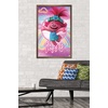 image:imageTrends International DreamWorks Trolls 2  Poppy Wall Poster 22375 x 34 Unframed VersionBronze Framed Version