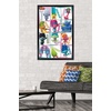 image:imageTrends International Trolls  Grid Wall Poster 224L x 147W Barnwood Framed VersionBlack Framed Version