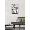 image:imageTrends International Trolls  Grid Wall Poster 224L x 147W Barnwood Framed VersionBlack Framed Version