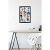 image:imageTrends International Trolls  Grid Wall Poster 224L x 147W Barnwood Framed VersionBlack Framed Version