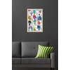 image:imageTrends International Trolls  Grid Wall Poster 224L x 147W Barnwood Framed VersionBlonde Framed Version