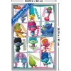 image:imageTrends International Trolls  Grid Wall Poster 224L x 147W Barnwood Framed VersionGray Framed Version