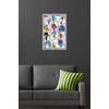 image:imageTrends International Trolls  Grid Wall Poster 224L x 147W Barnwood Framed VersionGray Framed Version