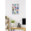 image:imageTrends International Trolls  Grid Wall Poster 224L x 147W Barnwood Framed VersionGray Framed Version