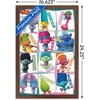 image:imageTrends International Trolls  Grid Wall Poster 224L x 147W Barnwood Framed VersionMahogany Framed Version