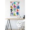 image:imageTrends International Trolls  Grid Wall Poster 224L x 147W Barnwood Framed VersionPremium Print and Beechwood Hanger Bundle