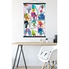 image:imageTrends International Trolls  Grid Wall Poster 224L x 147W Barnwood Framed VersionPremium Print and Black Hanger Bundle
