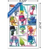 image:imageTrends International Trolls  Grid Wall Poster 224L x 147W Barnwood Framed VersionWhite Framed Version