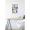 image:imageTrends International Trolls  Grid Wall Poster 224L x 147W Barnwood Framed VersionWhite Framed Version
