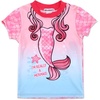 image:imageTrolls JoJo Siwa Girls One Piece Bathing Suit Bikini Top Rash Guard Skirt and Bottom 5 Swimsuit Set Toddler to Big KidMermaid S19