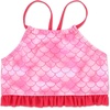 image:imageTrolls JoJo Siwa Girls One Piece Bathing Suit Bikini Top Rash Guard Skirt and Bottom 5 Swimsuit Set Toddler to Big KidMermaid S19