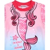 image:imageTrolls JoJo Siwa Girls One Piece Bathing Suit Bikini Top Rash Guard Skirt and Bottom 5 Swimsuit Set Toddler to Big KidMermaid S19