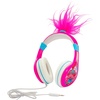 image:imageeKids Trolls Band Together Wired Headphones for Kids School Home or Travel  Tangle Free with Volume Control 35mm Jack Includes Headphone Splitter
