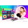 image:imageekids Trolls World Tour Sing Along Boom Box Speaker with Microphone for Fans of Trolls Toys for Girls Kids Karaoke Machine with Built in Music and Flashing Lights