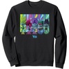 image:imageDreamWorks Trolls Band Together BroZone Band Members SweatshirtBlack