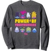 image:imageDreamWorks Trolls Band Together BroZone Togetherness SweatshirtDark Heather Grey