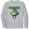 image:imageDreamWorks Trolls Band Together King Gristle Long Sleeve TShirtHeather Grey