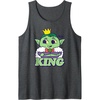 image:imageDreamWorks Trolls Band Together King Gristle Tank TopDark Heather Grey