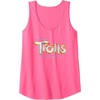 image:imageDreamWorks Trolls Band Together Movie Logo Tank TopNeon Pink