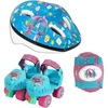 image:imagePlaywheels Trolls Roller Skates with Knee Pads and Helmet Junior Size 612
