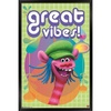 image:imageTrends International DreamWorks Trolls  VIbes Wall Poster 14725 x 22375 Barnwood Framed VersionBlack Framed Version