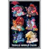 image:imageTrends International DreamWorks Trolls 2  Grid Wall Poster 22375 x 34 Mahogany Framed VersionGray Framed Version