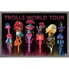 image:imageTrends International DreamWorks Trolls 2  Group Wall Poster 22375 x 34 Barnwood Framed VersionBarnwood Framed Version