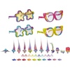 image:imageTrolls DreamWorks World Tour Tiny Dancers Rainbow Edition Pack with 12 Tiny Dancers Figures 4 Sunglasses 10 Small Rings 10 Barrettes Toy for Kids 4 and Up