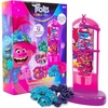 image:imageTrolls World Tour Scrunchie Maker by Horizon Group USA Create 12 Personalized Trolls Hair Scrunchies Mix amp Match Fun Fabrics Glue in Fun Sequins amp GlitterScrunchie Maker