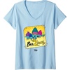 image:imageWomens DreamWorks Trolls Band Together BroZone Poster VNeck TShirtBaby Blue