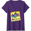 image:imageWomens DreamWorks Trolls Band Together BroZone Poster VNeck TShirtPurple
