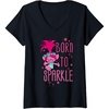 image:imageWomens DreamWorks Trolls Poppy Sparkle VNeck TShirtBlack