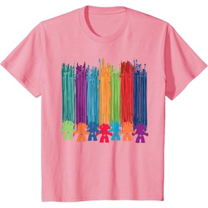 image:imageClassic Trolls Trolls Hair Paint Streak TShirt TShirtPink