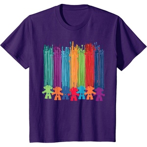 image:imageClassic Trolls Trolls Hair Paint Streak TShirt TShirtPurple