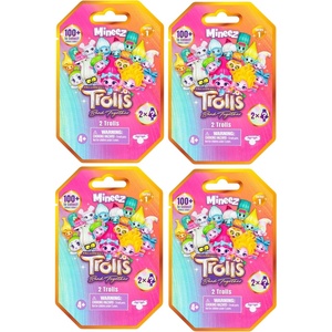image:imageDREAMWORKS TROLLS Band Together Mineez 15 Inch Collectible Figures  4 Bundle Packs  Get 8 Figures 100 to CollectBundle Pack