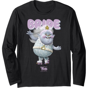 image:imageDreamWorks Trolls Band Together Bride Bridget Long Sleeve TShirtBlack