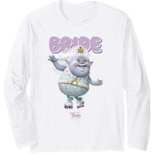 image:imageDreamWorks Trolls Band Together Bride Bridget Long Sleeve TShirtWhite