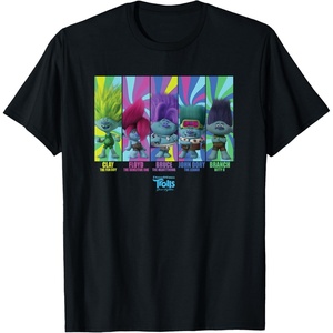 image:imageDreamWorks Trolls Band Together BroZone Band Members TShirtBlack