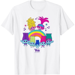 image:imageDreamWorks Trolls Band Together BroZone Poppy Viva Rainbow TShirtWhite
