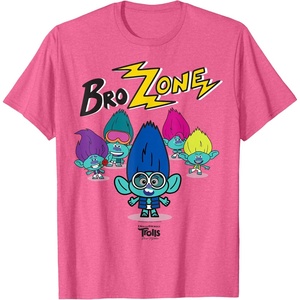 image:imageDreamWorks Trolls Band Together BroZone Spotlight TShirtPink Heather