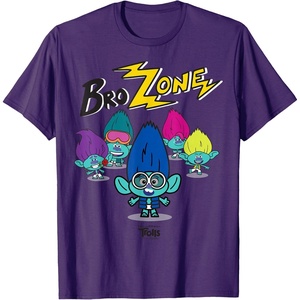 image:imageDreamWorks Trolls Band Together BroZone Spotlight TShirtPurple